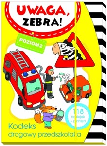 Obrazek Uwaga zebra! Kodeks drogowy przedszkolaka. Poziom 2