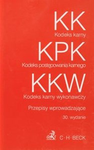 Bild von Kodeks karny Kodeks postępowania karnego Kodeks karny wykonawczy