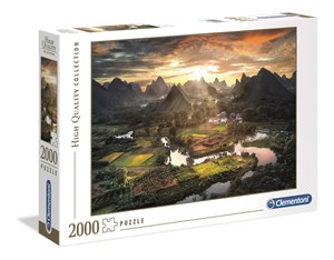 Obrazek Puzzle 2000 HQ Widok z Chin 32564