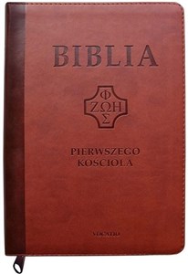 Bild von Biblia pierwszego Kościoła z paginat. kasztanowa