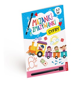 Obrazek Mazanki-zmazywanki. Cyfry.