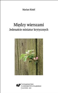 Bild von Między wierszami. Jedenaście miniatur krytycznych