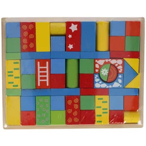 Bild von Klocki drewniane 53 elementy