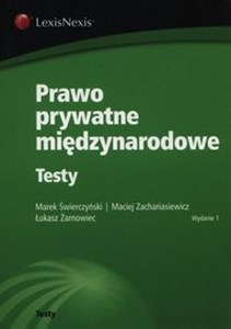 Bild von Prawo prywatne międzynarodowe Testy