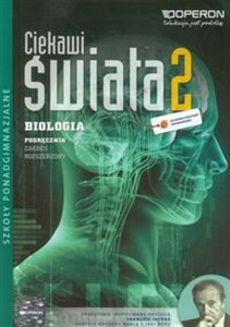 Obrazek Ciekawi świata 2 Biologia Podręcznik Zakres rozszerzony Szkoła ponadgimnazjalna