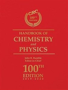 Bild von CRC Handbook of Chemistry and Physics 100th Edition 2019-2020