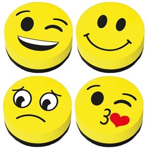 Bild von Gąbki magnetyczne Emotikon mix