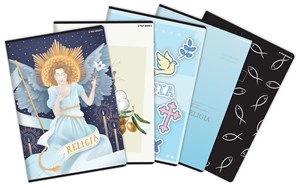 Obrazek Paczka Zeszyt A5 60k kratka Top 2000 religia pakiet 10 sztuk