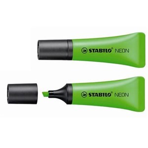 Obrazek Zakreślacz Neon zielony (10szt) STABILO