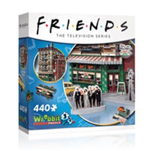Obrazek Wrebbit 3D puzzle Przyjaciele Central Perk 440 elementów