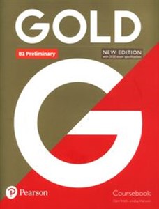 Bild von Gold B1 Preliminary New Edition Coursebook