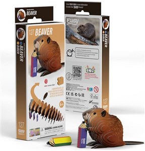 Bild von Bóbr Eugy. Eko Układanka 3D