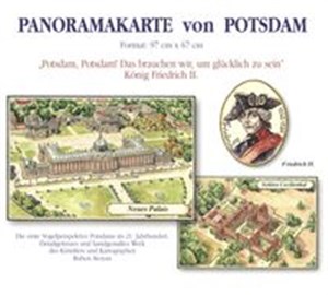 Obrazek Potsdam Panorama Mapa pamiątkowa