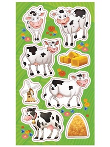 Obrazek Naklejki Krówki