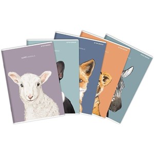 Bild von Zeszyt A5/60K kratka Animal (10szt) TOP2000