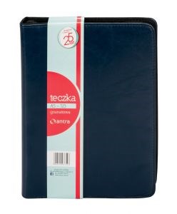 Bild von Teczka A5 723 granatowa z kalkulatorem