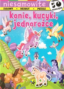 Obrazek Niesamowite konie, kucyki, jednorożce