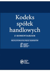 Bild von Kodeks spółek handlowych z komentarzem przygotowanym przez ekspertów