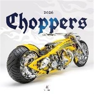 Obrazek Kalendarz 2026 wieloplanszowy 33x33cm Choppers