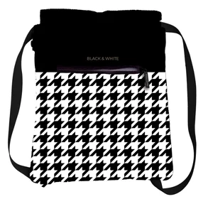 Obrazek Worko-plecak Black&White Pepitka