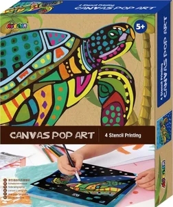 Obrazek PŁÓTNO POP ART ŻÓŁW