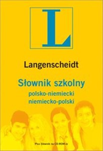 Obrazek Słownik szkolny polsko-niemiecki, niemiecko-polski 70 000 haseł i zwrotów + słownik elektroniczny na CD