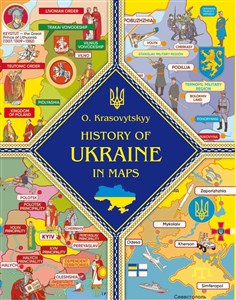 Obrazek Historia Ukrainy na mapach wer. ukraińska