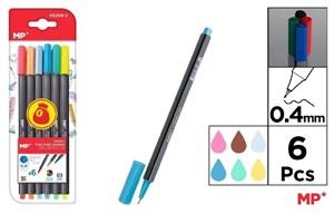 Bild von Cienkopis 0.4mm 6 kolorów