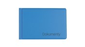 Pokaż szczegóły dla Okładka na dokumenty mała niebieska Książka : Okładka na...
