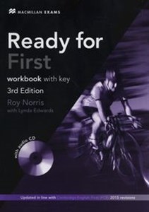 Obrazek Ready for First 3rd Edition Workbook with key + CD