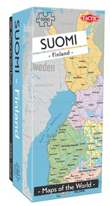 Bild von Puzzle Mapa Finlandii 1000