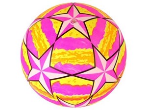 Obrazek Piłka gumowa 22cm różowa