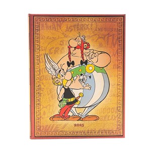 Obrazek Kalendarz Paperblanks 2025 Asterix & Obelix Ultra Dzienny jeden dzień na stronie, zamykany na gumkę, papier 80 gsm