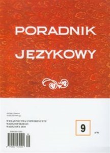 Obrazek Poradnik językowy 9/2010