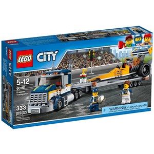 Obrazek LEGO CITY TRANSPORTER DRAGSTERÓW 60151