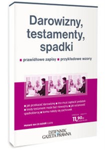 Bild von Darowizny, testamenty, spadki Prawidłwoe zapisy, przykładowe wzory