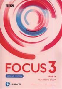 Obrazek Focus Second Edition 3 Teacher's Book + 4CD i DVD Szkoła ponadpodstawowa i ponadgimnazjalna