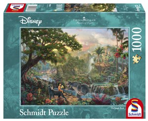 Obrazek Puzzle 1000 SQ T. Kinkade Księga dżungli 110745