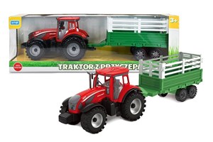 Obrazek Mini farma Traktor z przyczepą