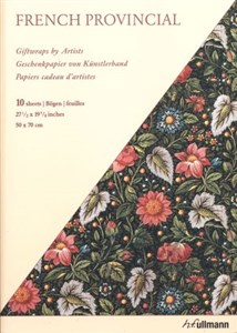 Bild von Artystyczny papier prezentowy: Francuskie wzory tkanin