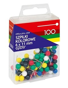 Bild von Szpilki Kolorowe 6x11mm 100 Grand T4