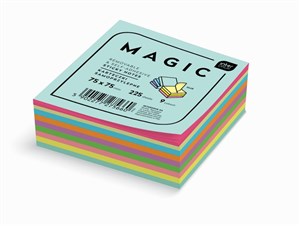 Obrazek Karteczki samoprzylepne Magic Cube 75x75mm 225K