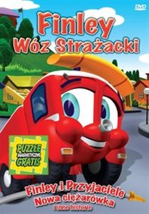 Obrazek Finley wóz strażacki - Nowa ciężarówka Puzzle magnetyczne gratis