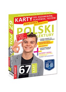 Bild von Karty edukacyjne Klasy 4-8 Polski Lektury