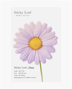 Obrazek Karteczki samoprzylepne Stokrotka fiolet S