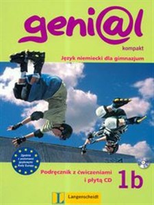 Obrazek Genial 1B Kompakt podręcznik z ćwiczeniami język niemiecki dla gimnazjum