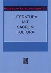 Bild von Rossica Lublinensia VI Literatura Mit Sacrum Kultura