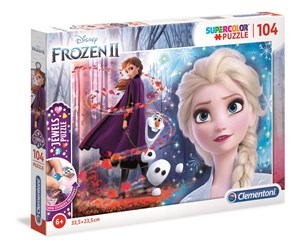 Bild von Puzzle 104 z ozdobami Frozen 2 20164