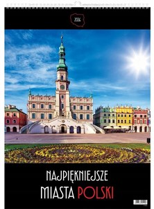 Bild von Kalendarz 2026 wieloplanszowy miasta polski