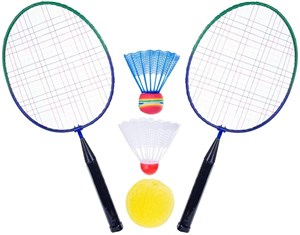 Obrazek Badminton krótki 46cm zestaw Enero